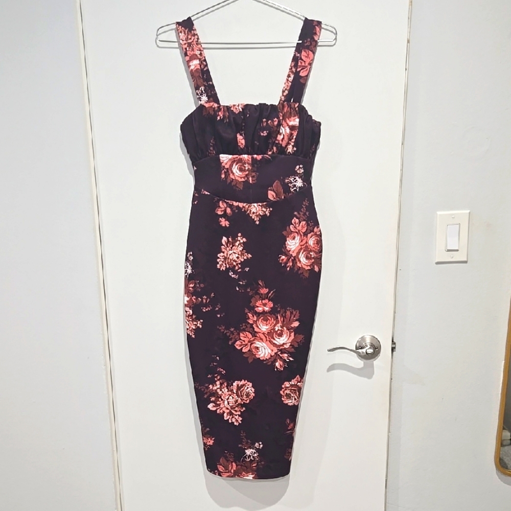 Floral Print Women's Dress